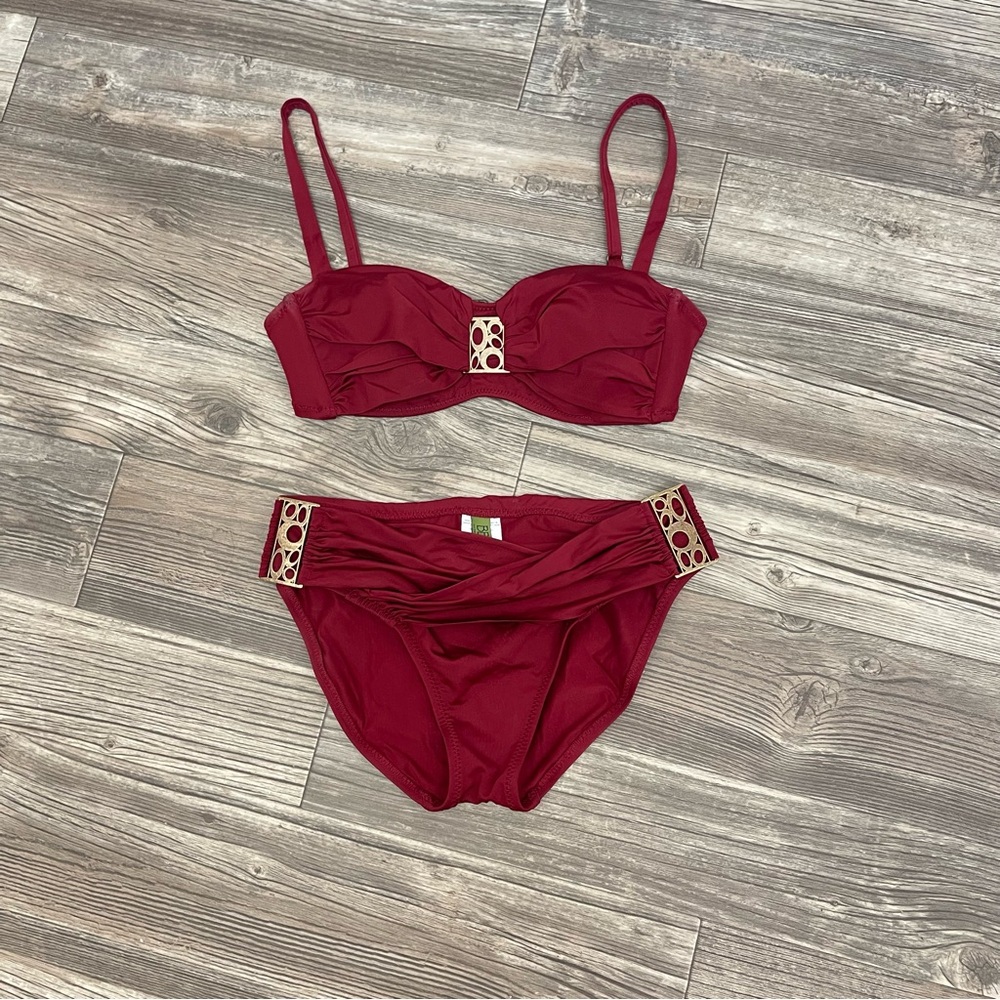 BECCA Deep Red Swimwear
